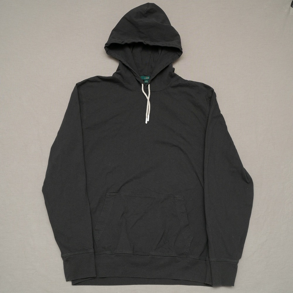 J Crew Re-Imagined Oarsman Logo Lightweight Gray Hoodie Adult Large‎